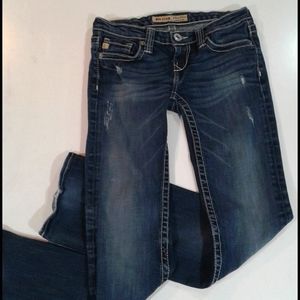Big Star Sweet Boot Ultra-Low Rise Jeans 25R